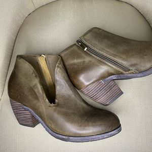 Unique cutout booties